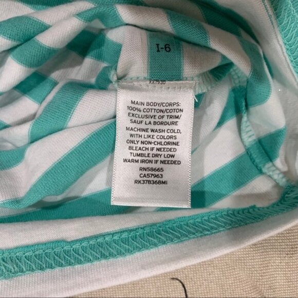 Abound Shoulder Pad Stripe Pocket Tee - Picture 4 of 4